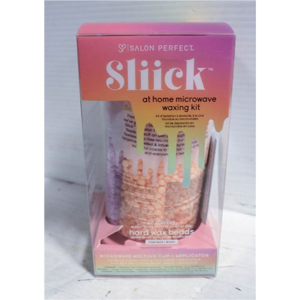 NEW SALON PERFECT SLIICK - HOME MICROWAVE WAXING