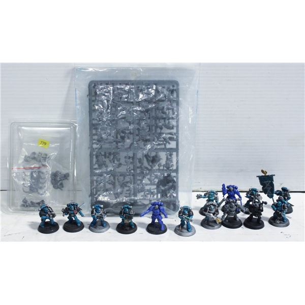 ASSORTED WARHAMMER 40K SPACE MARINES