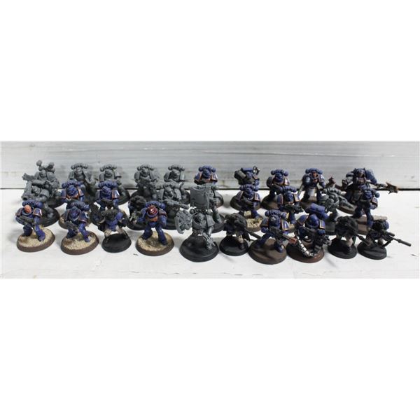 ASSORTED WARHAMMER 40K SPACE MARINES