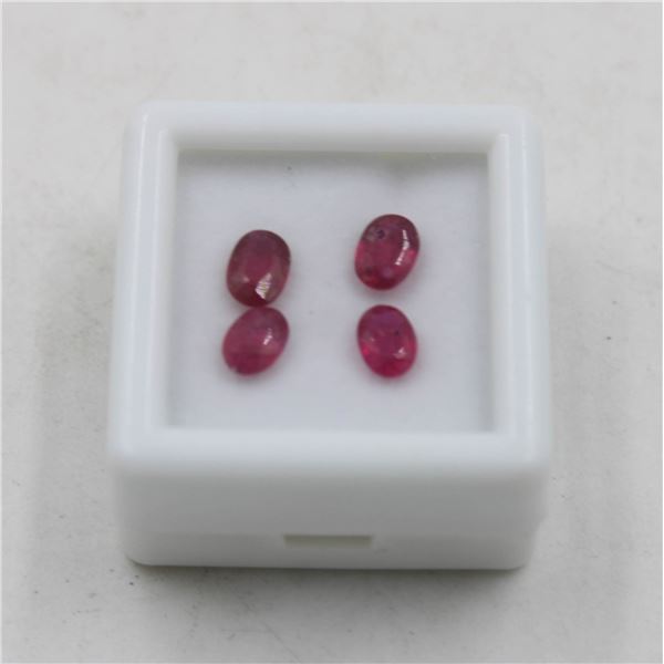 #208-HEATED RED RUBY GEMSTONES 2.30CT