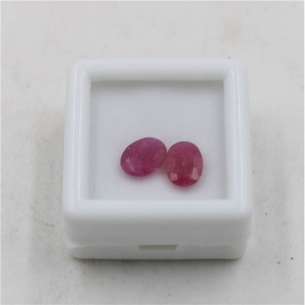 #212-HEATED RED RUBY GEMSTONES 3.20 CT