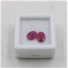 Image 1 : #212-HEATED RED RUBY GEMSTONES 3.20 CT