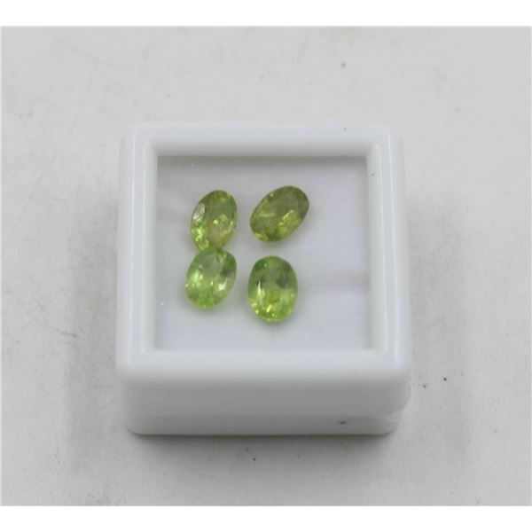 #239- UNHEATED GREEN PERIDOT GEMSTONES 3.30 CT