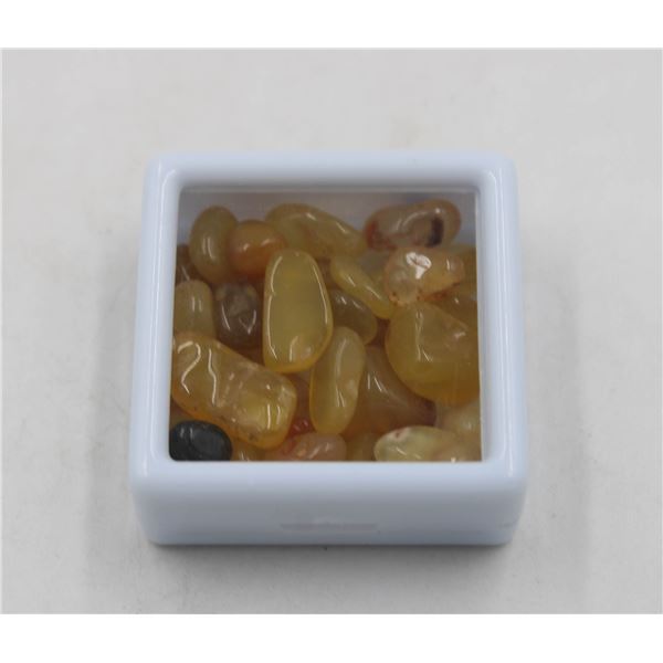 #227- NATURAL YELLOW AGATE GEMSTONES 101.15 CT