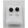 Image 1 : #143-NATURAL AKOYA PEARL EARRINGS
