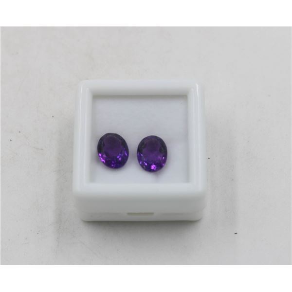 #186-UNHEATED PURPLE AMETHYST GEMSTONES 3.30 CT