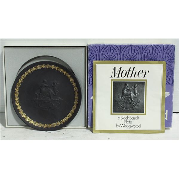 VINTAGE 1971 WEDGEWOOD JASPERWARE BLACK