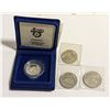 Image 1 : LOT OF 4 VINTAGE ALBERTA MEDALLIONS/COINS: