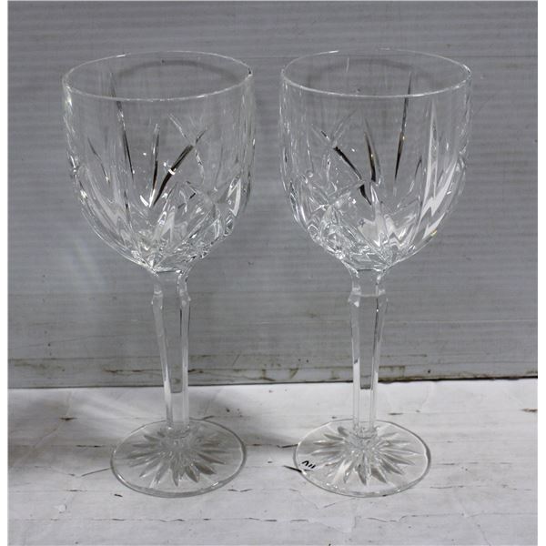 2 "MARQUIS BY WATERFORD" CRYSTAL LARGE