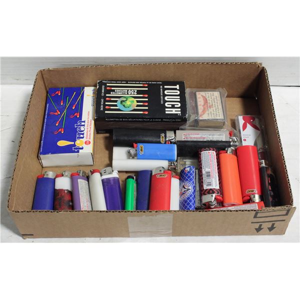 MATCHES & LIGHTERS & ZIPPOS