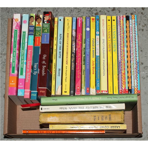 GIRLS BOOKS - JUDY BLUME/BEACON STREET/JUNIE B.
