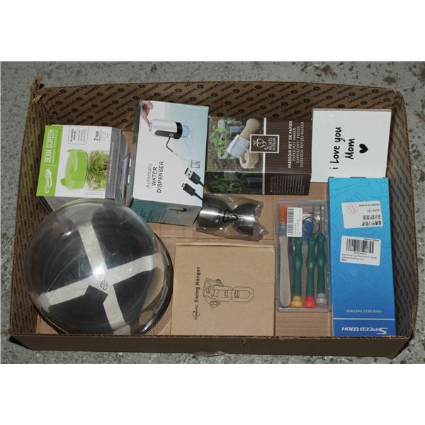 ASSORTED NEW ITEMS