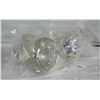 Image 1 : BAG OF 6 NEW SILVER COLOURED CUFF BRACELETS