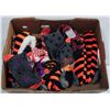 Image 1 : BOX OF HALLOWEEN SLIPPERS AND SOCKS