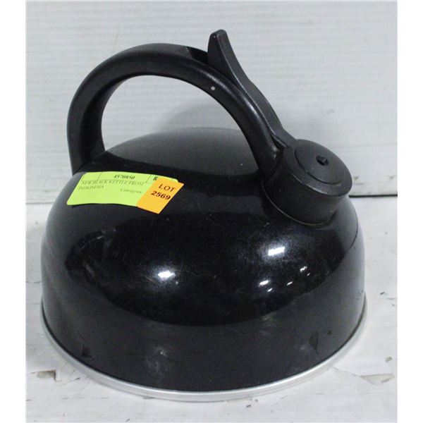 NEW BLACK KETTLE FROM INDIONESIA