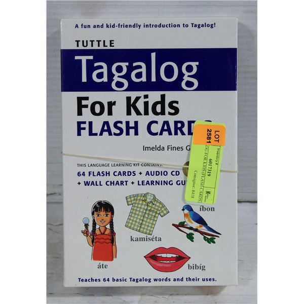 TAGALOG FOR KIDS (FLASH CARDS)