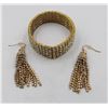 Image 1 : CRYSTAL BRACELET AND EARRING SET