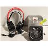 Image 1 : WICKED AUDIO GAMING HEADPHONES & COMPUTER