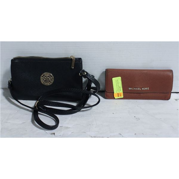 MICHAEL KORS WALLET & CROSS BODY PURSE-ESTATE
