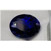 22)  NATURAL 10.25 CT OVAL BLUE SAPPHIRE GEMSTONE,