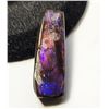 Image 1 : 24)  NATURAL PURPLE FIRE 9 CT AMMOLITE GEMSTONE,