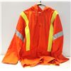 Image 1 : MENS 2XL REFLECTIVE WORK JACKET - WORN ONCE