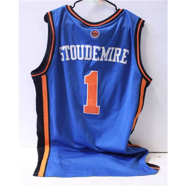 NEW WITH TAGS KNICKS STOUDEMIRE SIZE 56 JERSEY
