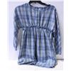 Image 1 : NEW GEORGE MINI RUCHED PLAID LONG SLEEVE DRESS