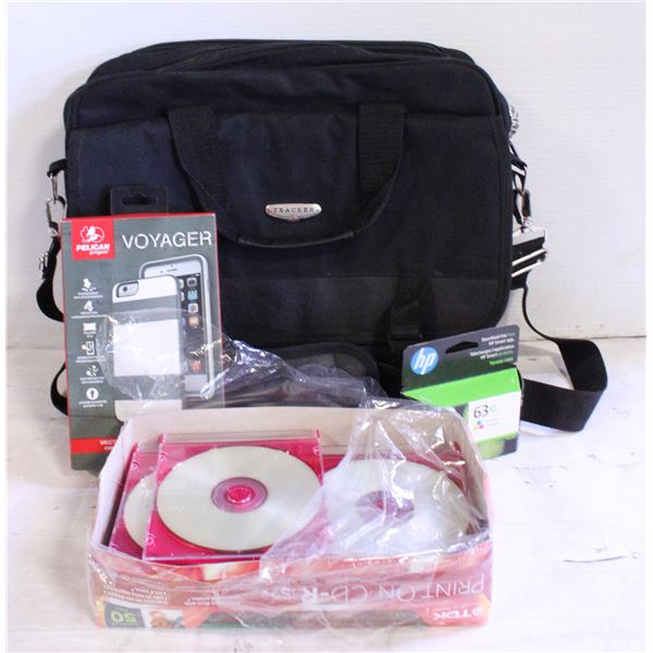 TRADER COMPUTER BAG,3 ZIPPER AREAS,