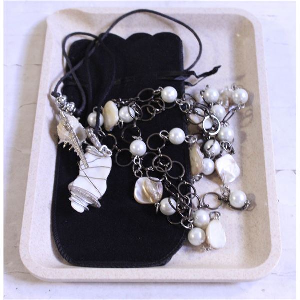 NEW CREAM TRAY WITH NEW JEWELRY PIECES