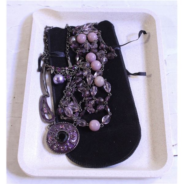NEW CREAM TRAY WITH NEW JEWELRY PIECES