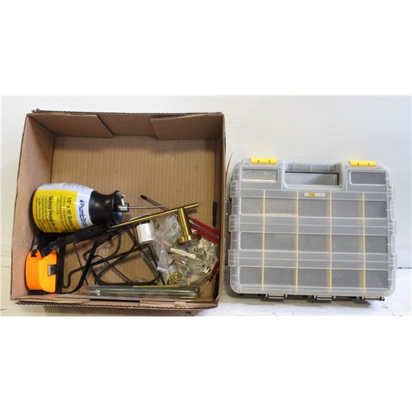 ASSORTED HOOKS / TOOLS & MORE