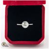 Image 1 : #1256-1.00 CT ROUND BRILLIANT CUT MOISSANITE