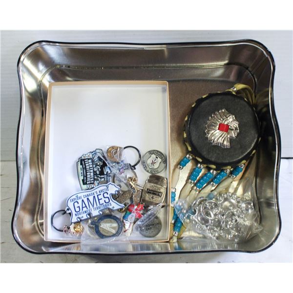 KEYCHAINS/ PINS & MORE