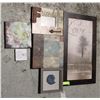 Image 1 : PICTURE FRAME 27-1/2" X 15-1/2" WITH 5 SMALLER