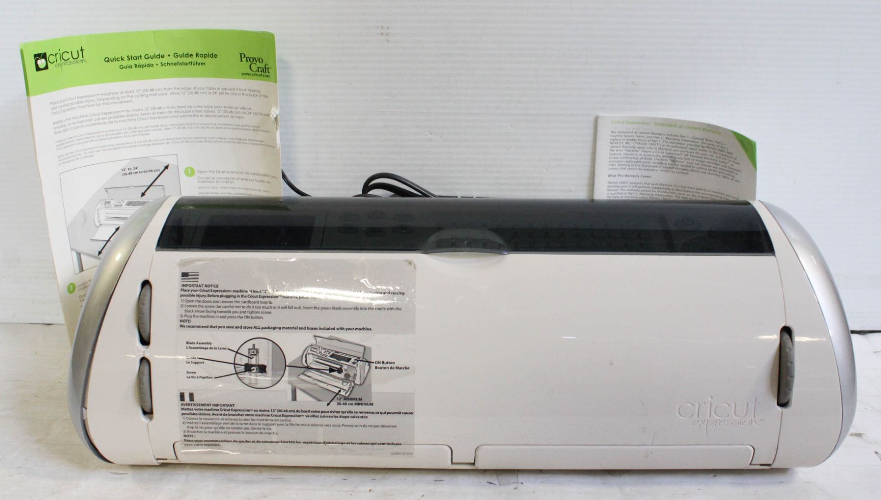 CRICUT EXPRESSION MACHINE Cricut expression machine