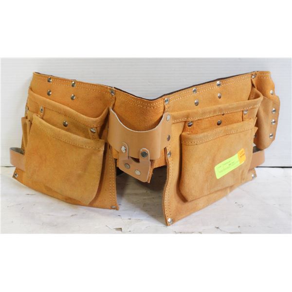 NEW LEATHER CARPENTER'S BELT