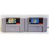 Image 1 : TWO SUPERNINTENDO GAMES SUPER MARIO