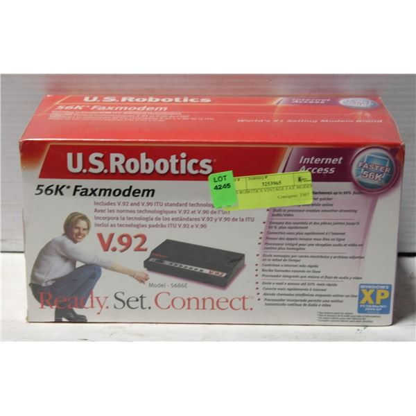 US ROBOTICS VINTAGE FAX MODEM