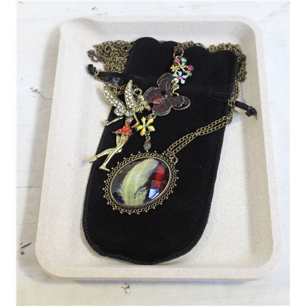 NEW CREAM TRAY WITH NEW JEWELRY PIECES