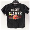 Image 1 : OFFICIAL NHL CALGARY FLAMES M 7/8 KIDS SHIRT