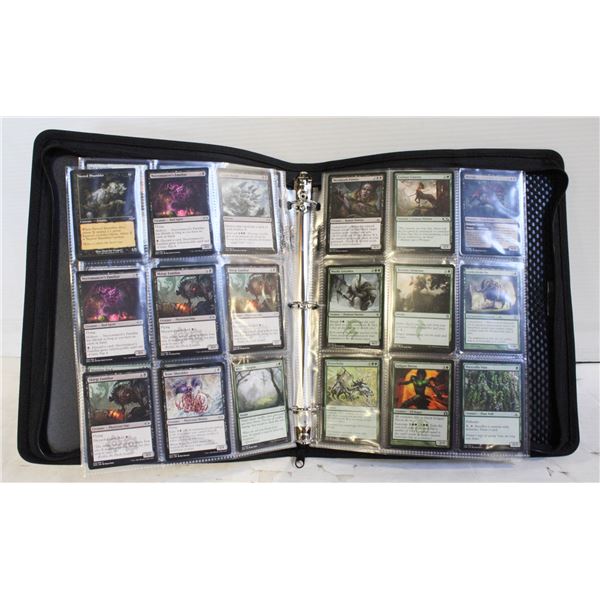 BINDER 100+MTG COLLECTOR CARDS
