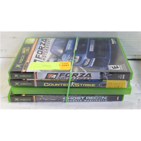 LOT OF 4 XBOX GAMES