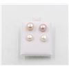 Image 1 : #147-NATURAL AKOYA PEARL EARRINGS