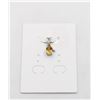 Image 1 : #46-UNHEATED CITRINE  & CZ GEMSTONE PENDANT