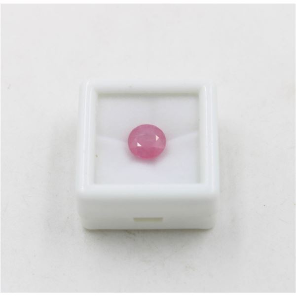 #163-HEATED RED RUBY GEMSTONE 3.30 CT