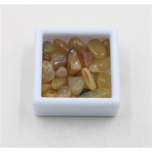 #226- NATURAL YELLOW AGATE GEMSTONES 100.85 CT