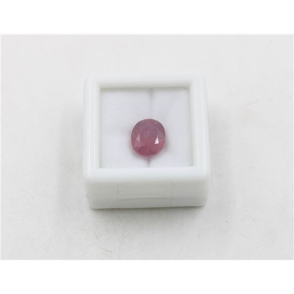 #165-HEATED RED RUBY GEMSTONE 4.65 CT