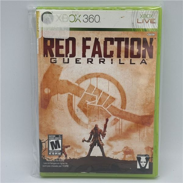 CERTI REFURB XBOX 360, RED FACTION  GUERRILLA