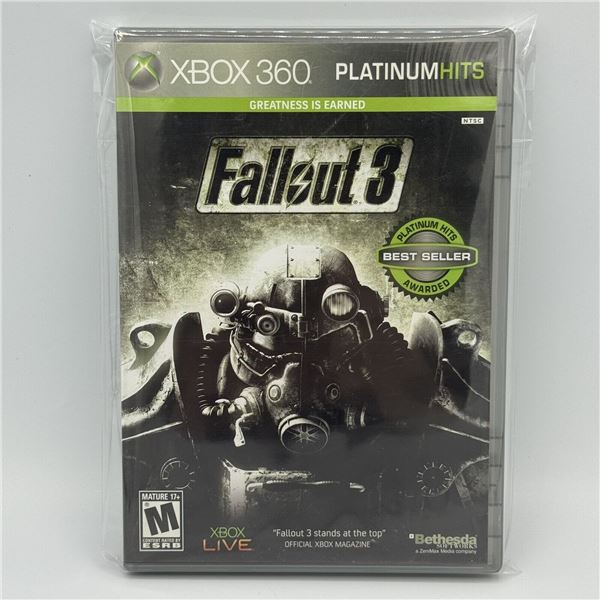 CERTI REFURB XBOX 360, FALLOUT 3